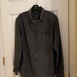 Croft & Barrow Charcoal Button-Up Shirt